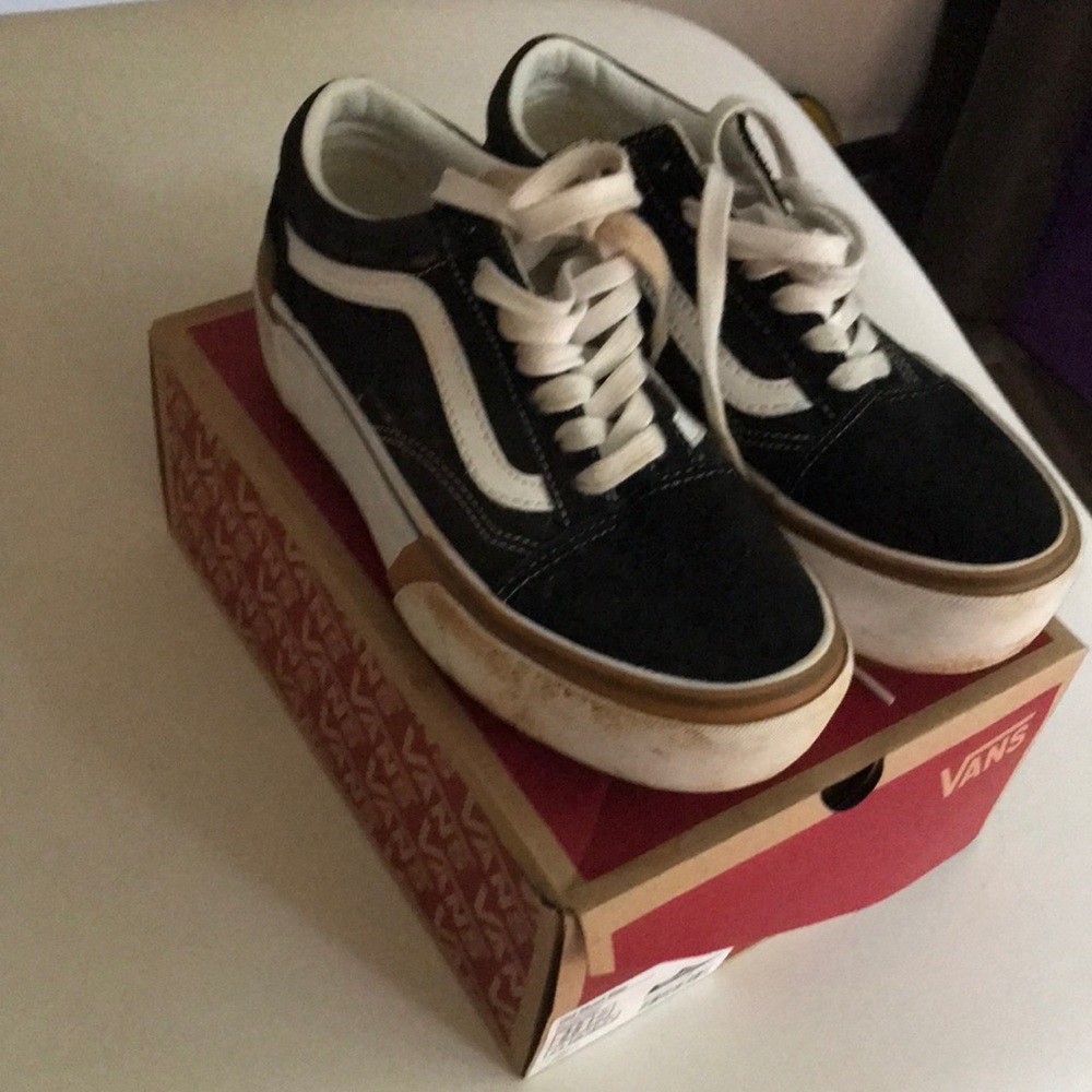 Vans Old Skool Stac - Black/White/Gum